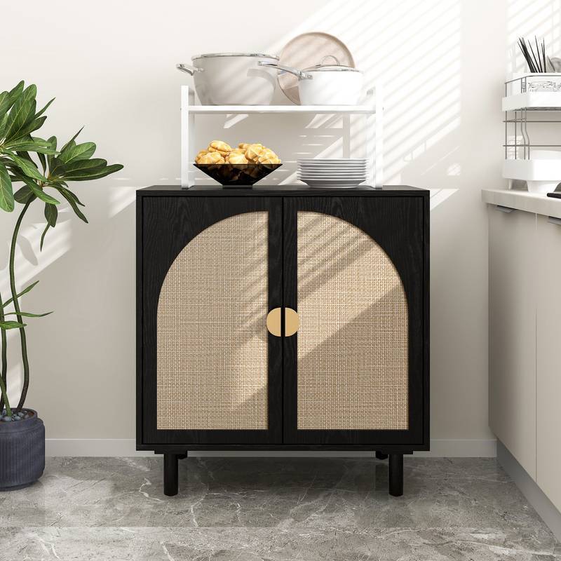 Chic Two-Door Storage Cabinet