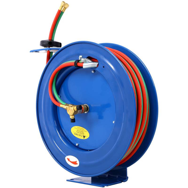 “Heavy-Duty Retractable Welding Hose Reel”