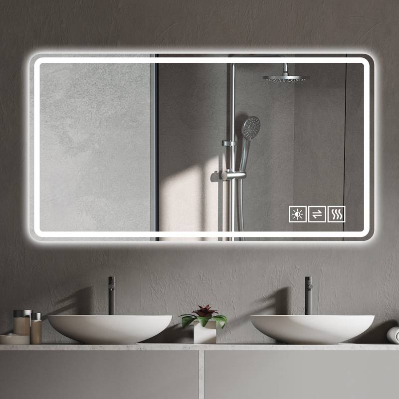 Glow & Clear LED Vanity Mirror