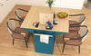 Versatile Rolling Kitchen Island with Drop Leaves and Power Outlet