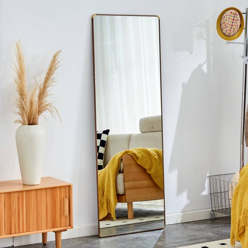 Stylish Full-Length Floor Mirror – Perfect for Any Space!