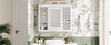 Stylish Wall-Mounted Bathroom Mirror Cabinet with Shelves