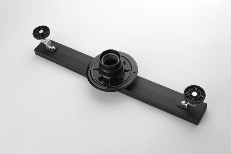 Sleek Linear Shower Drain with Easy-Clean Grate and Hair Strainer