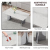 Chic White Marble Dining Table