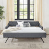 Chic Twin Daybed with Trundle and USB Charging