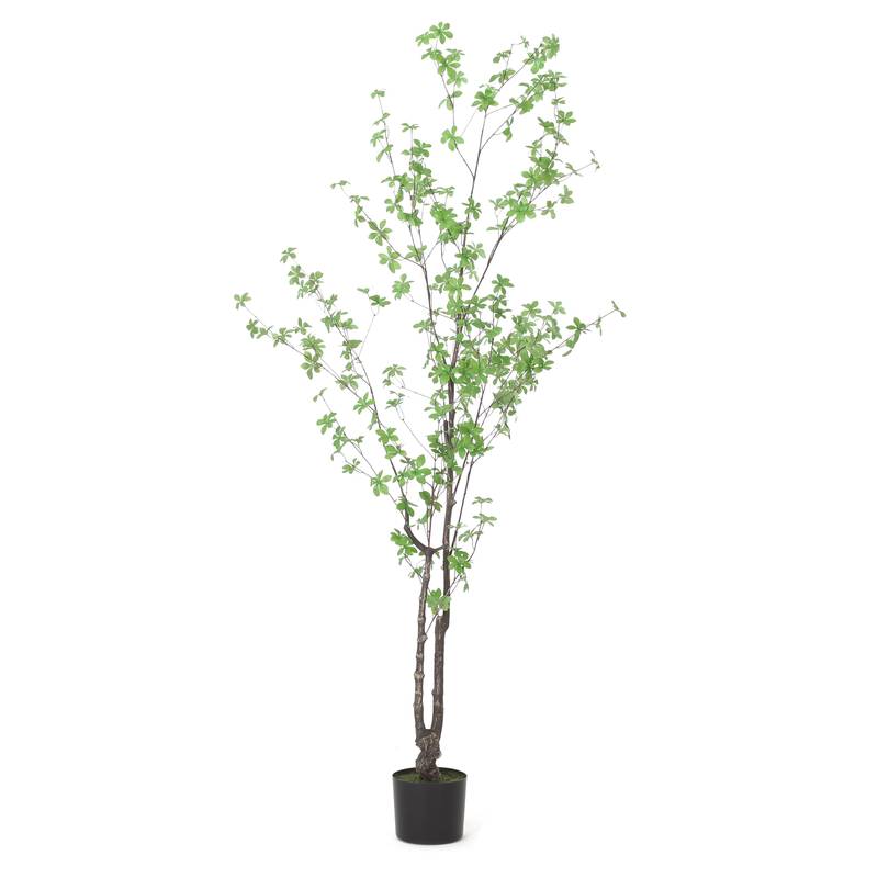 Stunning Faux Disc Leaf Tree