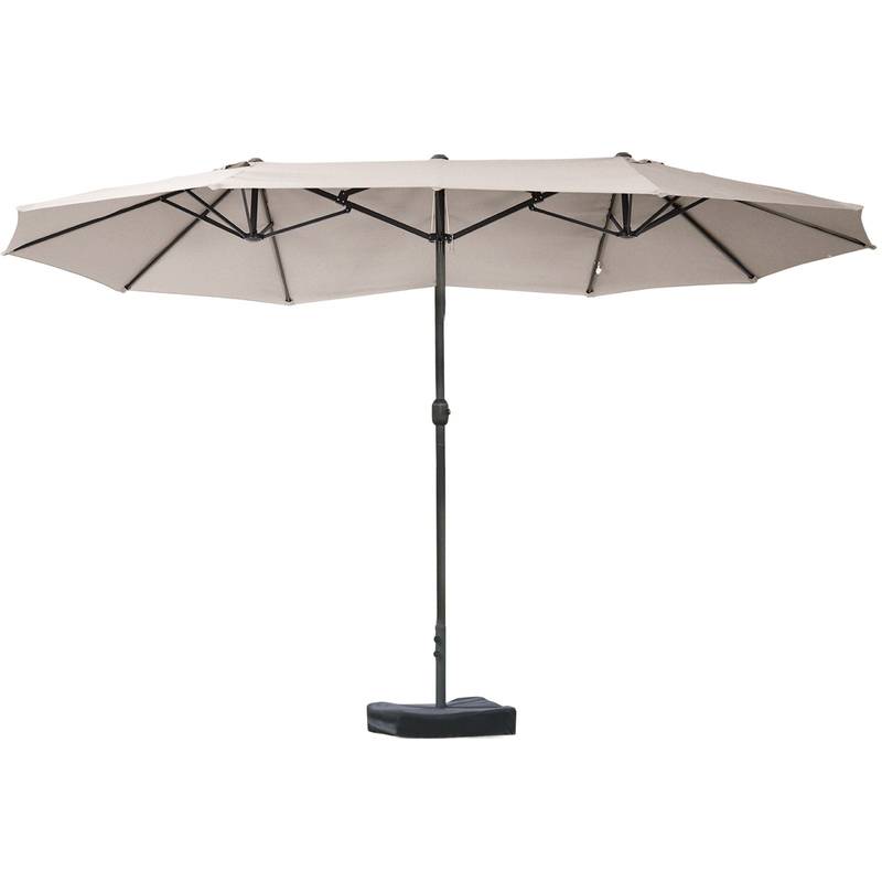 Sunny Shade Double-Sided Patio Umbrella