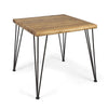 Zion Wood & Metal Blend Table