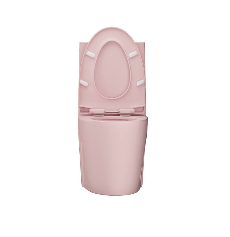 Pink Rose Eco-Friendly Comfort Toilet