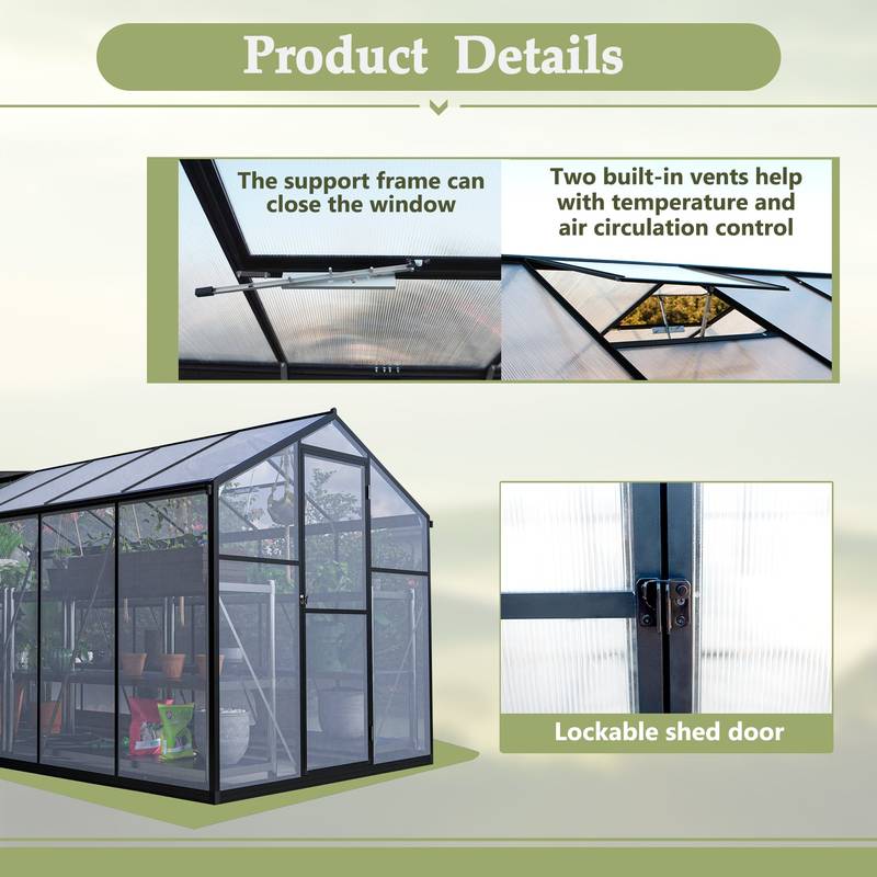 Garden Haven Walk-In Greenhouse