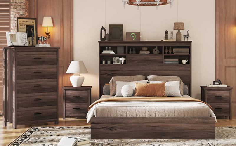 Vintage Charm Bedroom Set