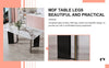 Chic Marble-Look Dining Table