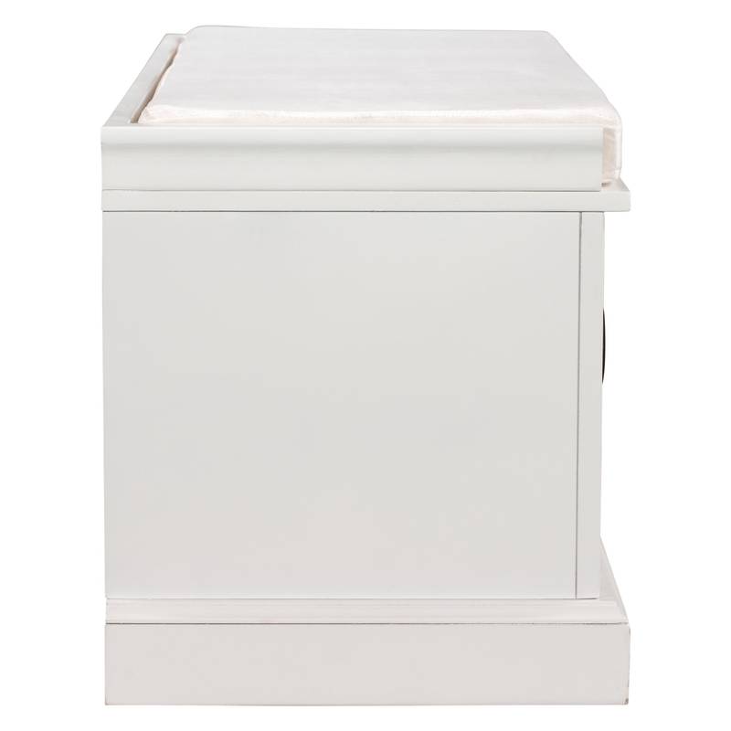 Cozy Storage Bench with Cushioned Seat
