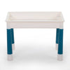 Versatile DIY Block Table - Gray & Yellow