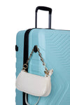 Eco-Friendly Spinner Luggage Set - Lightweight and Secure in Green