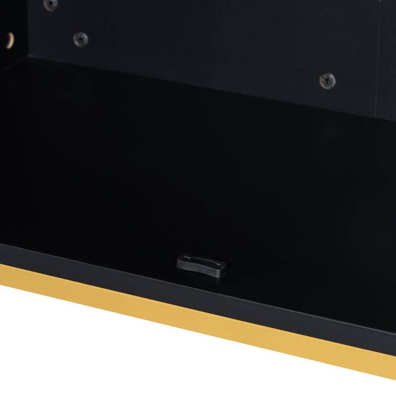 Stylish Black Sideboard with Ample Storage