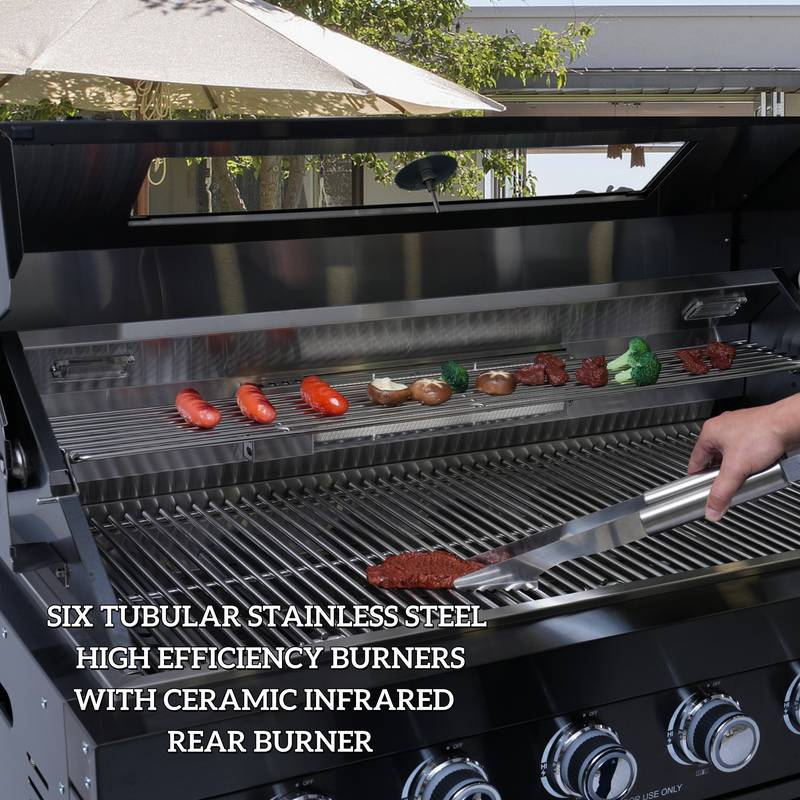 Ultimate Outdoor BBQ Island with Wine Cooler & Storage