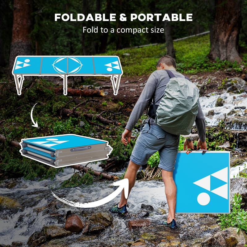 Portable Party Pong Table – Fun Anywhere!