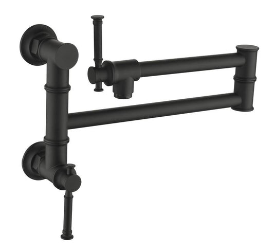 Brass Wall-Mounted Pot Filler Faucet