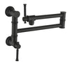 Brass Wall-Mounted Pot Filler Faucet