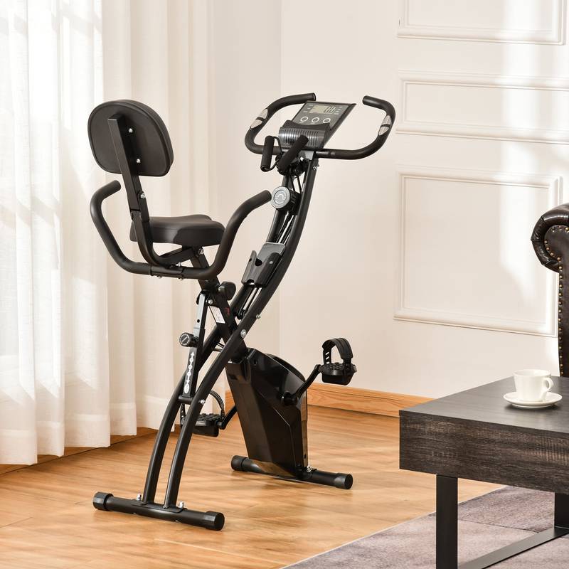 FitFlex 3-in-1 Folding Bike with Resistance Bands