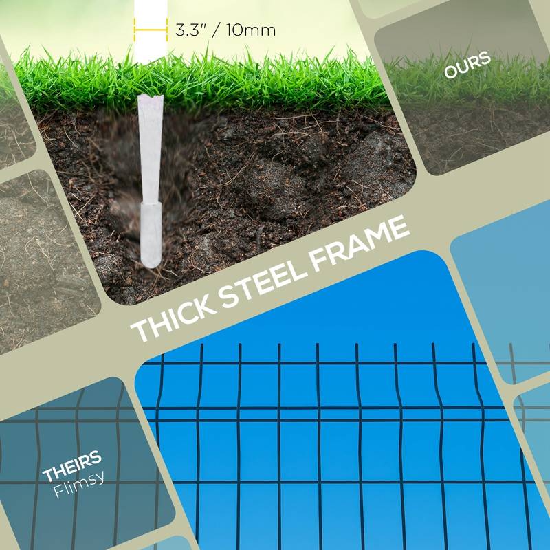 Charming Garden Fence Panels
