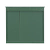 Sleek Mirror Medicine Cabinet with Open Shelves