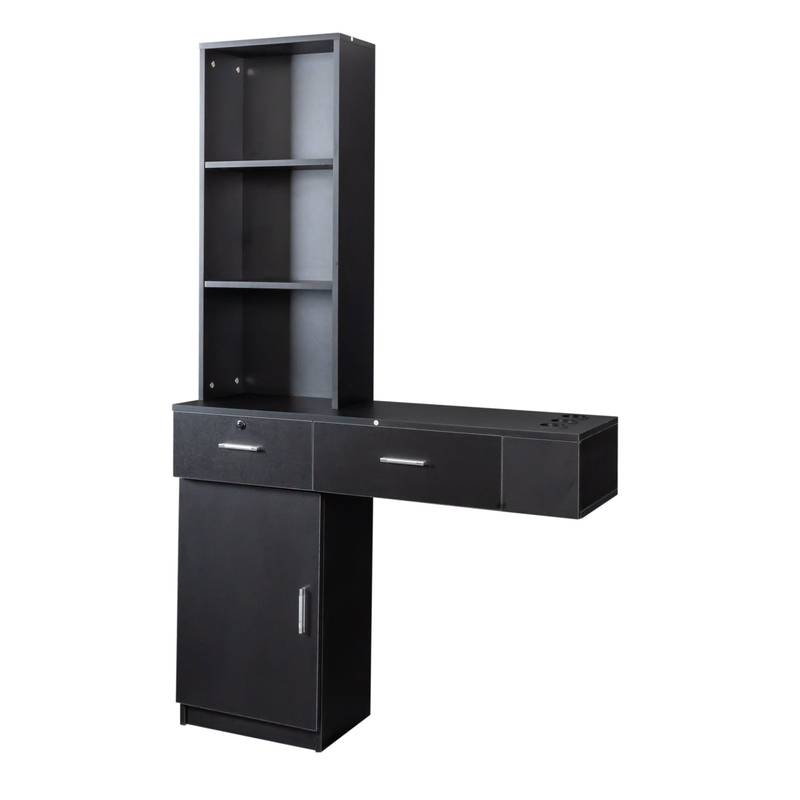 Sleek Storage Hair Desk