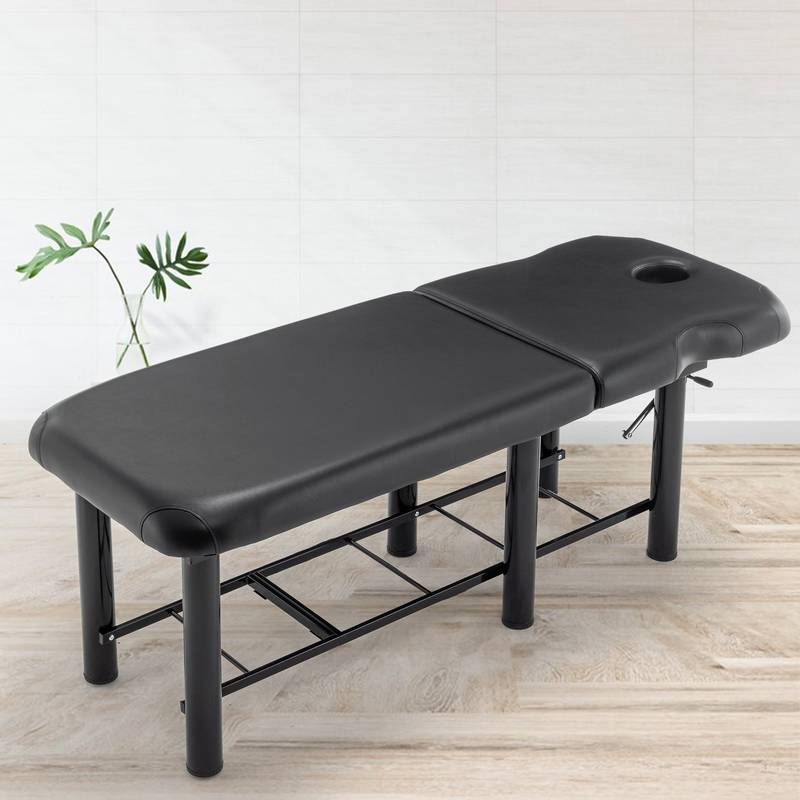 Ultimate Comfort Massage Table with Adjustable Backrest and Storage