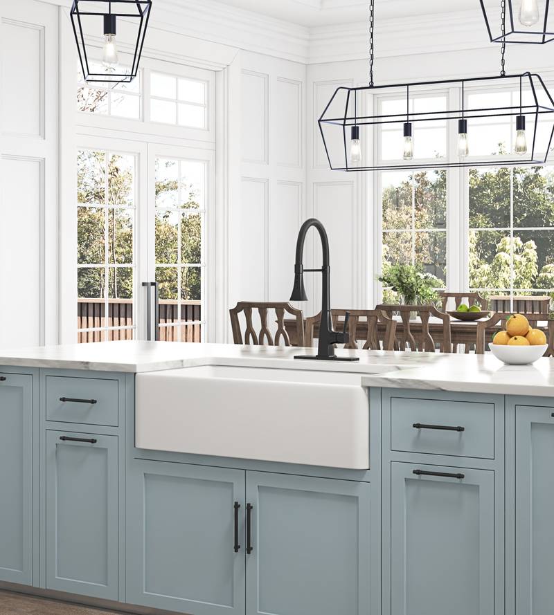 Chic Deep Farmhouse Sink