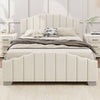 Lavish Velvet Bedroom Set with Tufted Bed & Chic Nightstands
