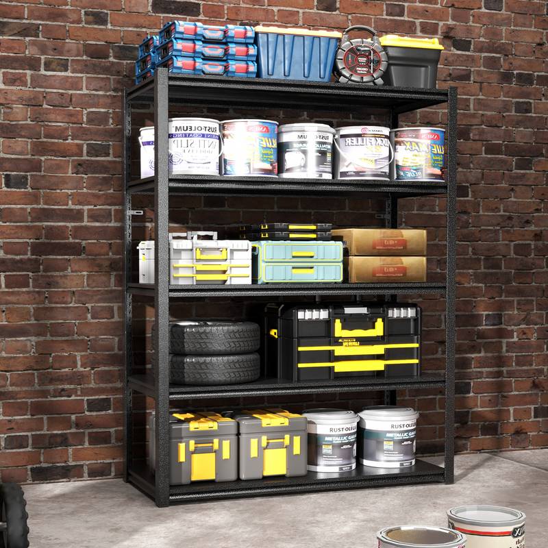 Heavy-Duty Adjustable Metal Storage Shelves