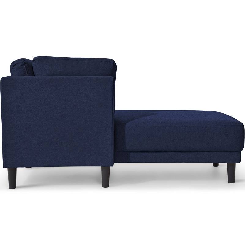 Chic Mid-Century Corner Lounge Chair - Cozy & Versatile!