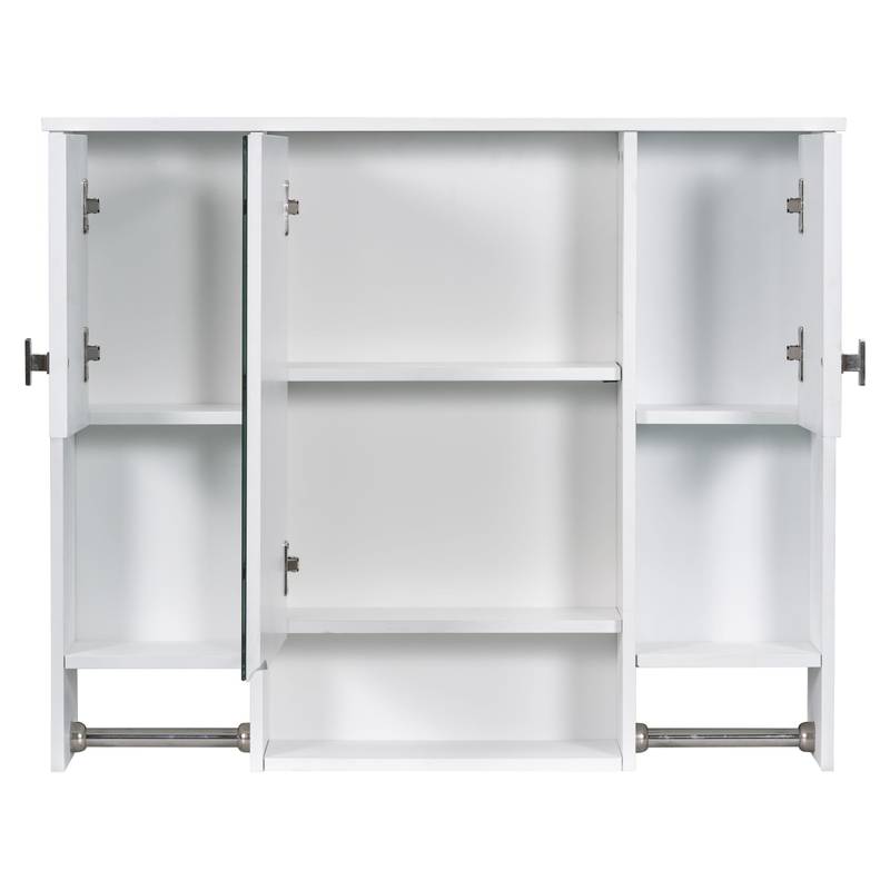 Sleek Wall-Mounted Bathroom Storage & Mirror Cabinet