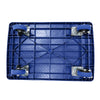 EasyFold Hand Truck: Heavy-Duty Cart with Swivel Brake Wheels