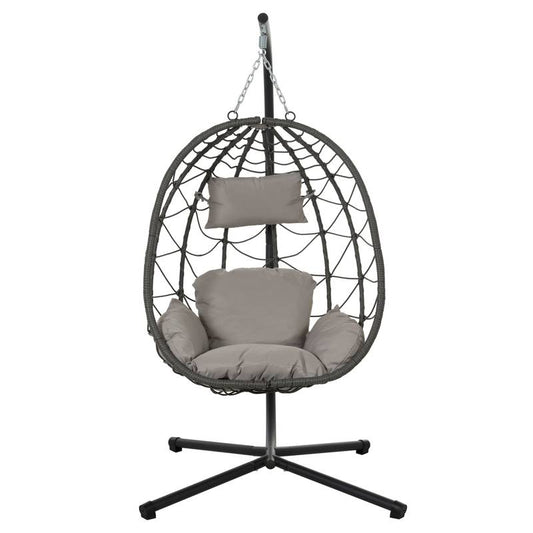 Cozy Egg Swing Chair with Stand
