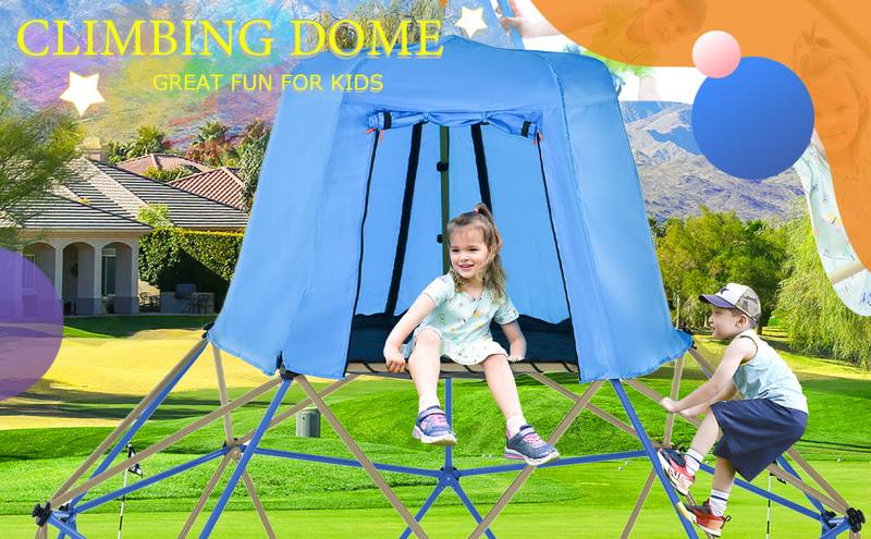 Adventure Dome Climber with Canopy & Playmat