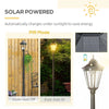 Outsunny Solar Vintage Lamp: Smart, Stylish Lighting for Outdoors!