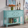 Chic Aqua Sideboard Buffet Cabinet