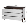 Chic Six-Drawer Storage Chest