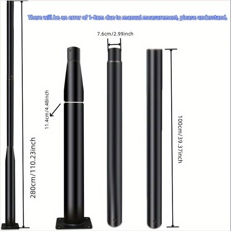 BrightBeam Solar Lamp Post