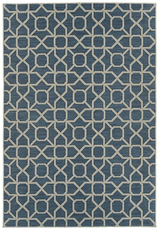 Chic Textured Geometric Runner