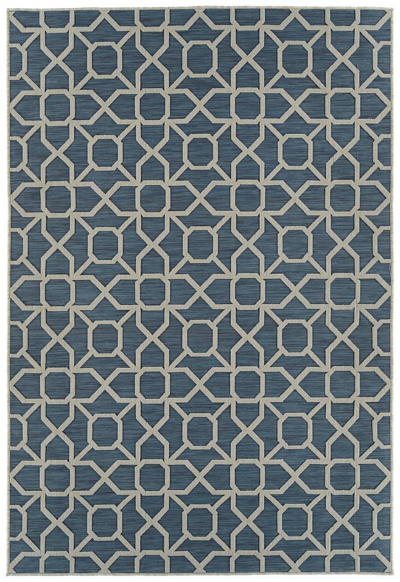 Chic Textured Geometric Runner
