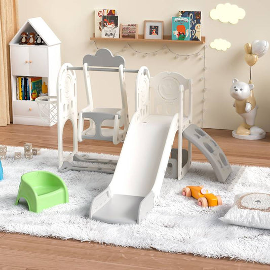 Adventure Slide & Swing Playset for Toddlers