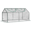 Mini Greenhouse with Roll-Up Windows