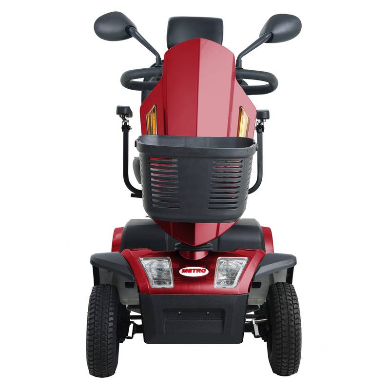 Red Power Scooter