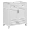 Charming Retro Bathroom Vanity with Soft Close Doors