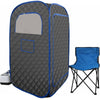 Cozy Home Steam Sauna Tent with Remote and Chair