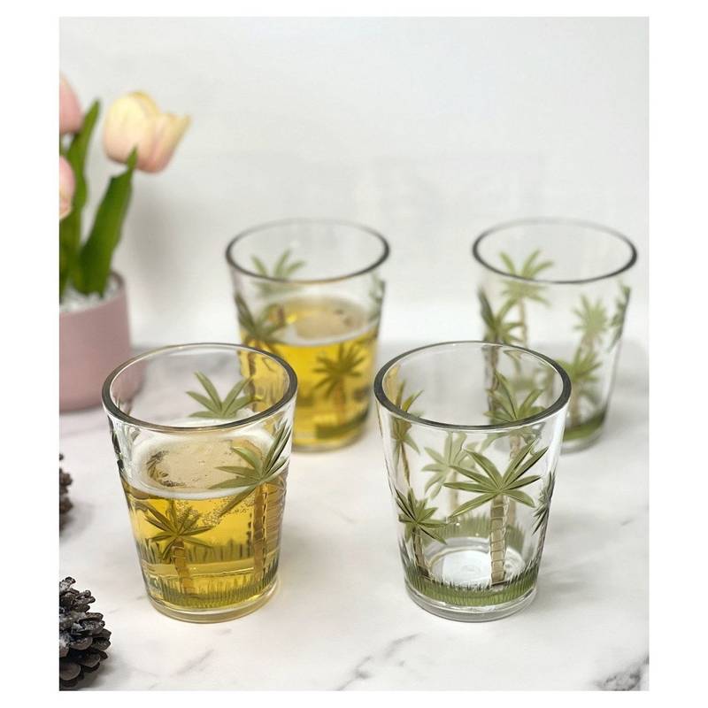 Tropical Vibes Acrylic Drinkware Set