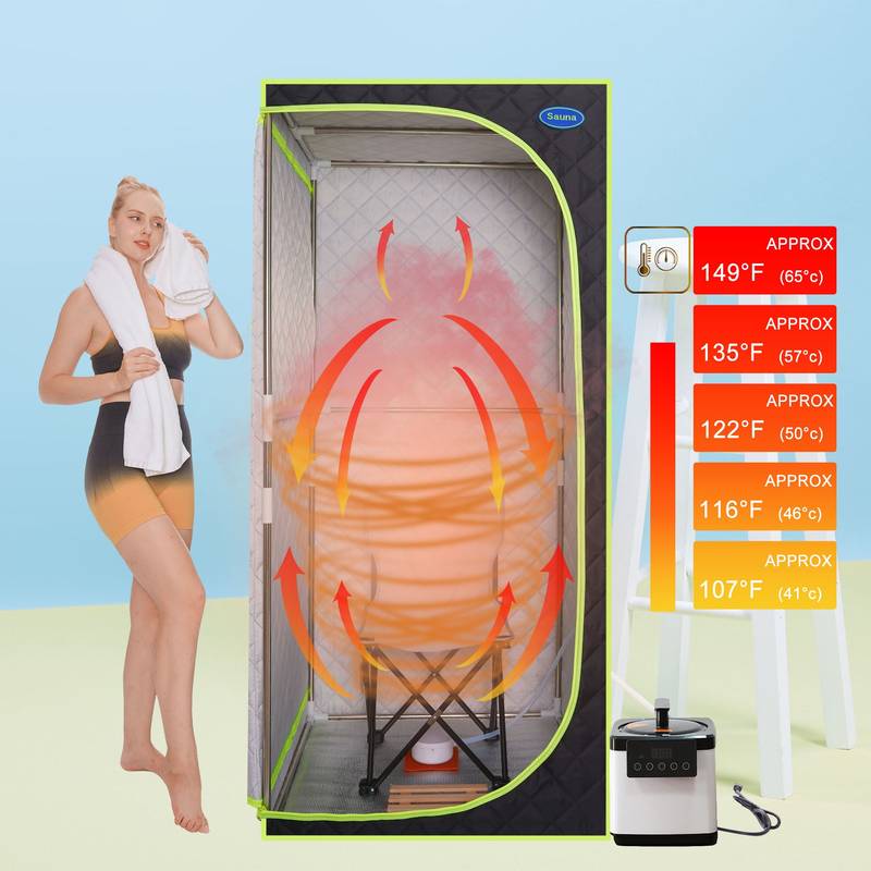Cozy Home Steam Sauna Tent - Relax and Detox Anywhere!